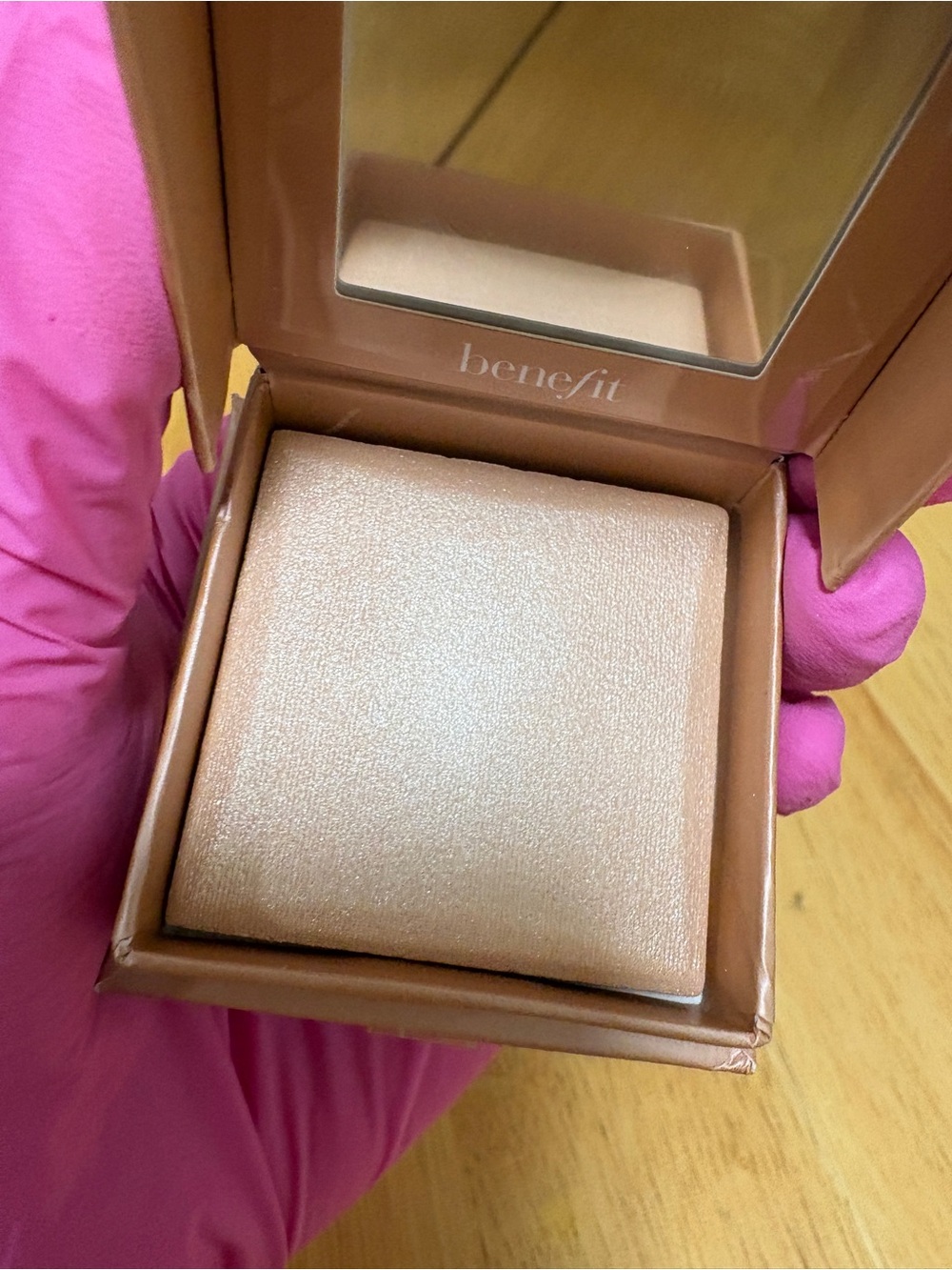 Benefit DANDELION TWINKLE Soft Nude Pink Highlighter 0.1oz Full Size BNIB, NEW - Picture 7 of 12